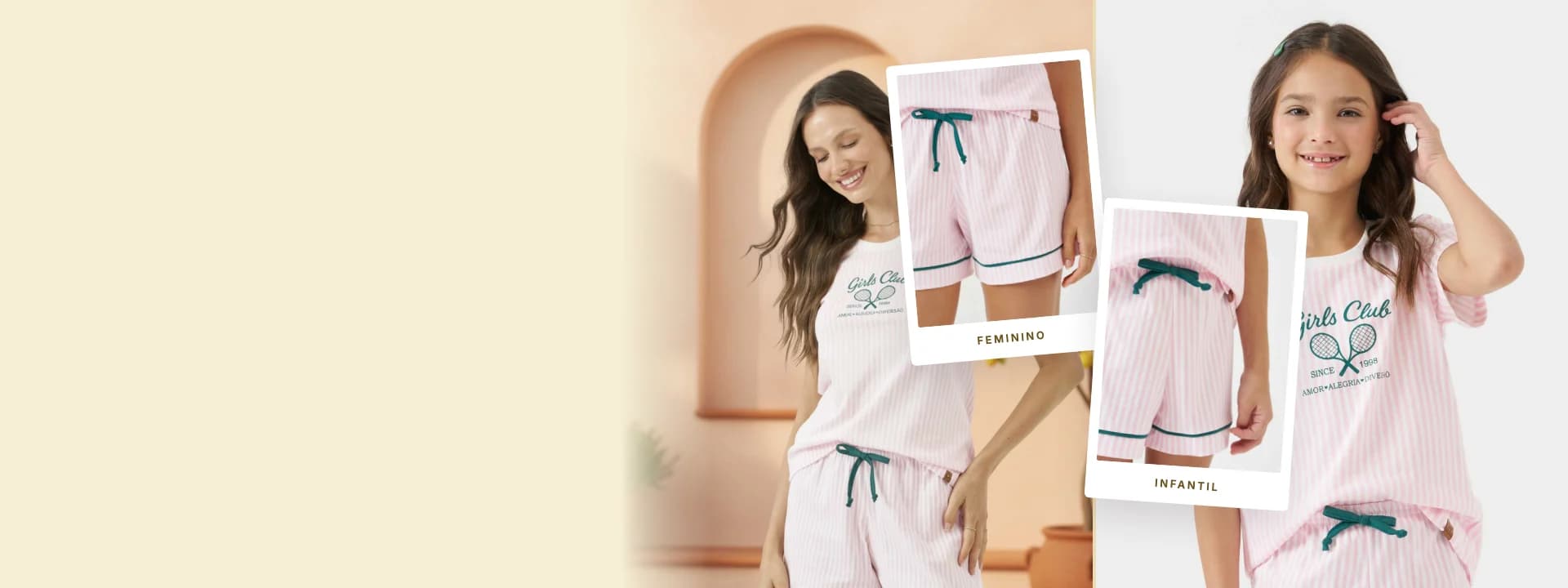 Conforto do tamanho de vocês — pijamas Olá Pijamas