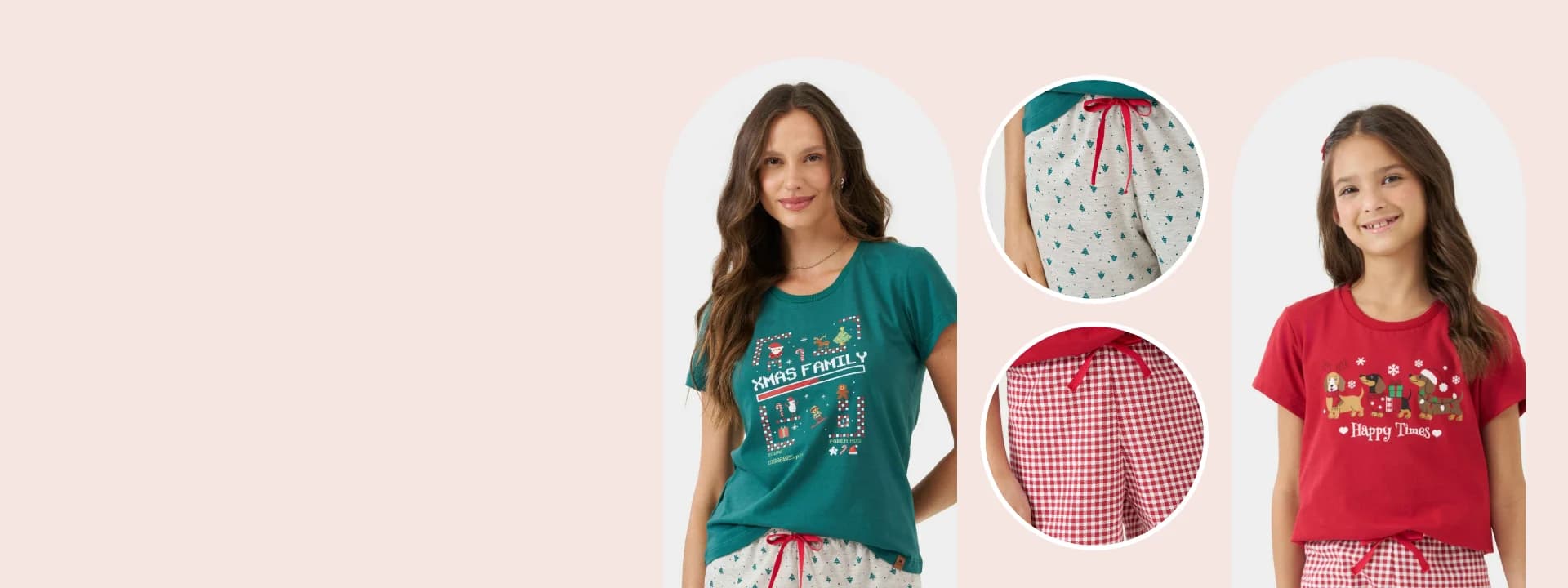 Feliz Natal, juntinhas — pijamas Olá Pijamas