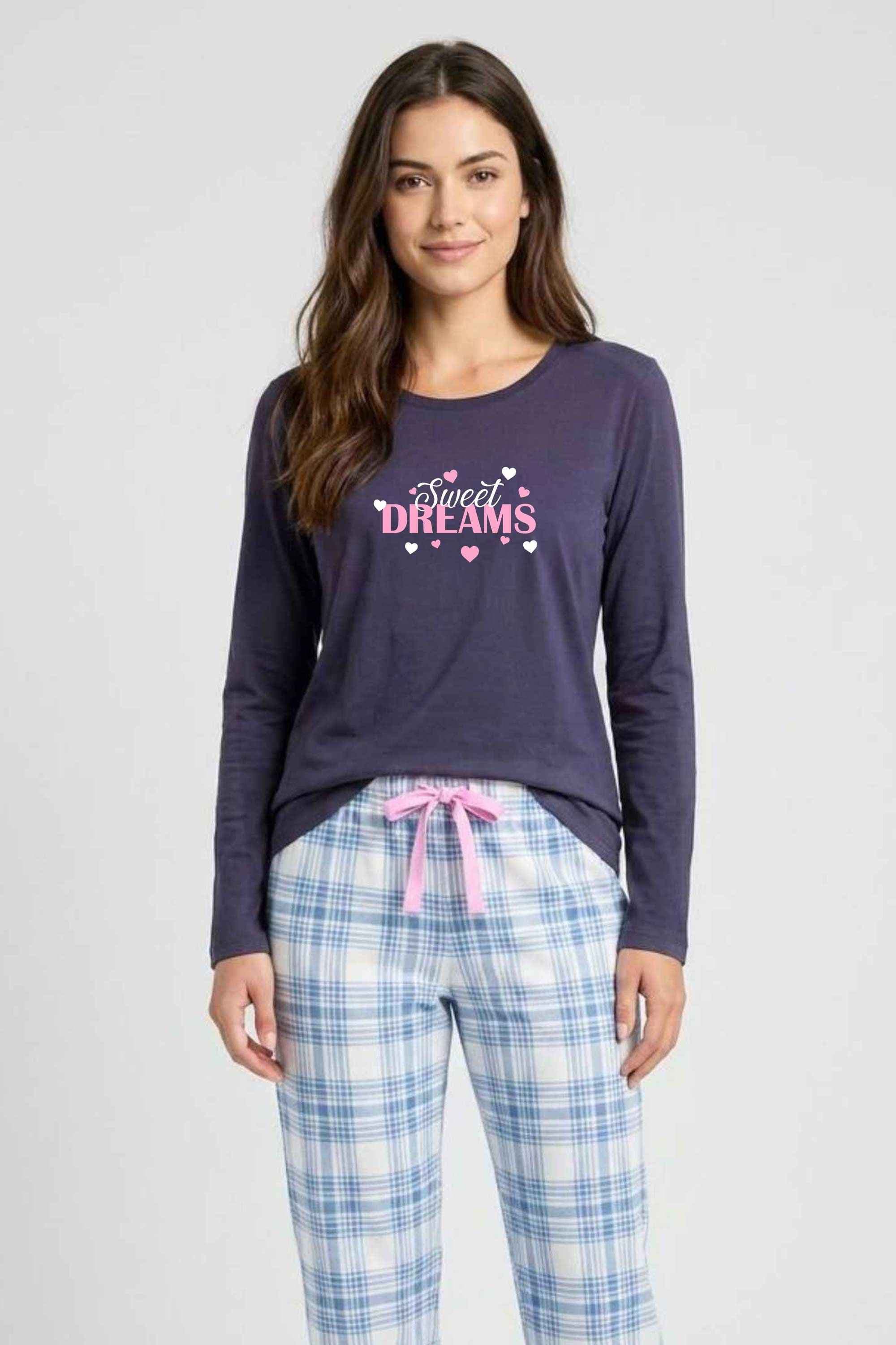 Pijama Longo Feminino Sweet Dreams